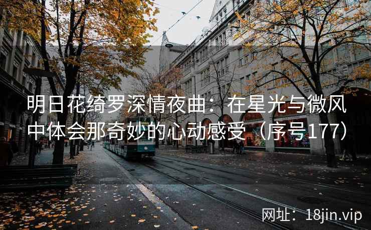 明日花绮罗深情夜曲：在星光与微风中体会那奇妙的心动感受（序号177）